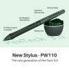 Picture of 2023 HUION Inspiroy 2 Medium Drawing Tablet with Scroll Wheel 8 Customized Keys Battery-Free Stylus for Digital Art, Design, Sketch, 9x5inch Graphics Tablet Works with Mac, PC & Mobile, Green