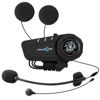 Picture of FreedConn KY-Pro Motocycle Helmet Waterproof and Wireless Bluetooth Headset/FM Radio/1000M Intercom/6 Riders Intercom/Moto Biking & Skiiing/Universal Pairing with Most of Other Brands bluetooths