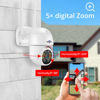 Picture of 2K Wireless Security Camera Outdoor Pan Tilt Digital Zoom Camera With Floodlight,Motion Tracking,3MP 2.4G WiFi Camera,Light Alarm,Color Night Vision,PC&Mobile Remote View,Two-Way Audio Wifi Camera