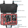 Picture of Lekufee Portable Waterproof Hard Case with Foam Insert Compatible with DJI RSC 2 Pro Combo and More DJI RSC 2 Accessories