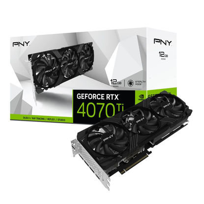 Picture of PNY GeForce RTX™ 4070 Ti 12GB Verto Triple Fan Graphics Card DLSS 3