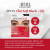 Picture of Ardell Brow Tint Soft Black, Longer-lasting Semi-permanent Brow Dye, with Natural Extracts, Complete Brow Tinting Kit, 1 pack