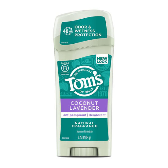 Picture of Tom's of Maine Antiperspirant Deodorant for Women, Coconut Lavender, 2.25 oz.