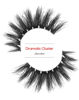 Picture of Lashes Natural Look Fluffy False Eyelashes Wispy Fake Mink Lashes Dramatic Eyelashes 3D Strip Long Volume Fake Eyelashes 7 Pairs Pack 15MM