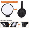 Picture of Flash Diffuser Light Softbox Camera Flash Light Photography Softbox Portable Multi Function Ring Flash Diffuser Mini Round Beauty Dish Dome for Speedlight Flashlight Suitable for Photography (30cm)