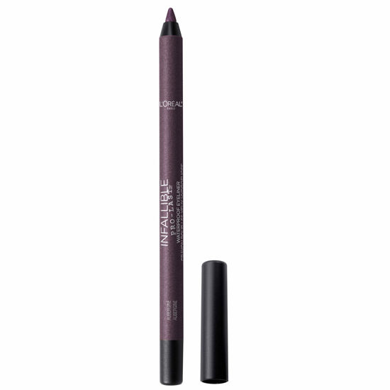 Picture of L’Oréal Paris Makeup Infallible Pro-Last Pencil Eyeliner, Waterproof and Smudge-Resistant, Glides on Easily to Create any Look, Aubergine, 0.042 Oz.