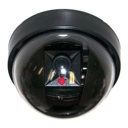 Picture of VideoSecu Fake Dummy Imitation Dome Security Camera with Flashing Light LED Cost-Effective Security CCTV Simulated Dome Camera 3PZ