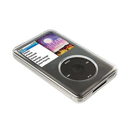 Picture of JNSupplier Full Protective Crystal Clear Hard Cover Case for iPod Classic 7th Gen 120GB 160GB, 6th Gen 80GB 120GB, 5th Gen 30GB 5.5 Gen 30GB