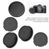 Picture of Lens Caps Set, 4pcs Camera Front Body Cap + 4pcs Rear Lens Cap Cover Set, Compatible for Canon FD Mount Lens and Camera Body