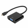 Picture of Serounder Micro HDMI to VGA Video Converter,Micro HDMI to VGA Video Converter Adapter 1080P,for Raspberry Pi 4B (Micro HDMI to VGA)