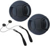 Picture of 72mm Lens Cap Cover for Sigma 18-35mm F1.8 Art DC HSM,Sigma 17-70mm f/2.8-4 DC Macro OS HSM,HUIPUXIANG [2 Pack]