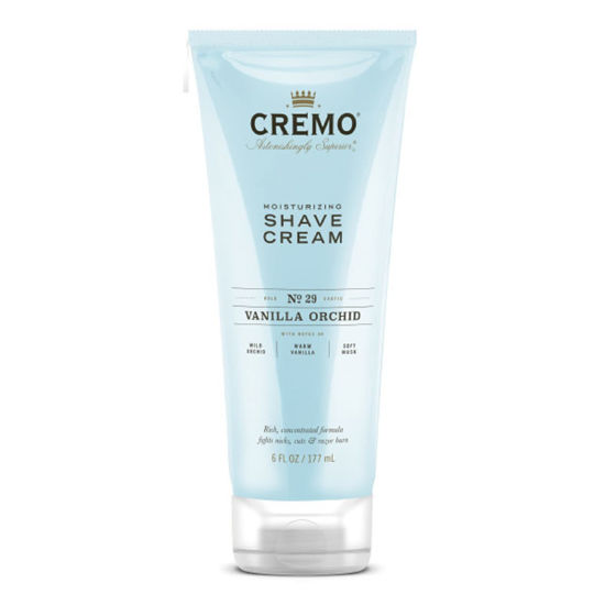 Picture of Cremo Vanilla Orchid Moisturizing Shave Cream, Astonishingly Superior Ultra-Slick Shaving Cream for Women Fights Nicks, Cuts and Razor Burn, 6 Fl Oz