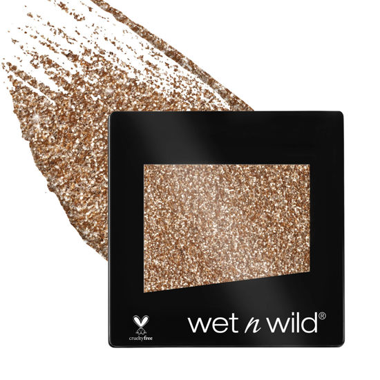 Picture of wet n wild Color Icon Glitter Eyeshadow Shimmer Brass