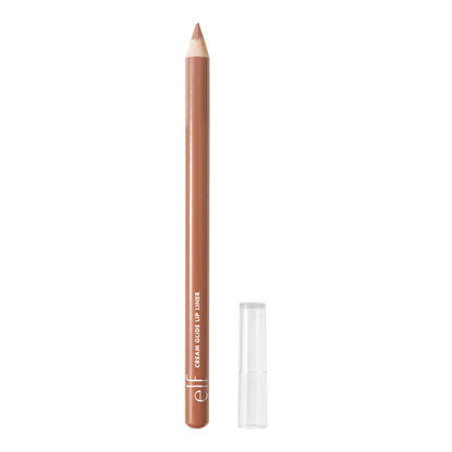 Picture of e.l.f. Cream Glide Lip Liner, Highly-Pigmented Pencil For Shaping & Sculpting Lips, Semi-Matte Finish, Vegan & Cruelty-Free, Truth or Bare