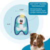 Picture of Outward Hound Durablez Tough Plush Squeaky Dog Toy, Penguin, Blue, XS