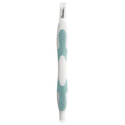 Picture of Trim Cuticle Pusher and Remover - Dual-Ended Cuticle Trimmer Tool for Manicures and Pedicures - Ergonomic Design with Non-Slip Grip - Nail Care Essential