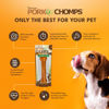 Picture of Pork Chomps Roasted Pressed Pork Skin Dog Chew, 7-inch Bone, 1 Count