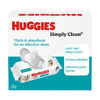 Picture of Huggies Simply Clean Fresh Scent Baby Wipes, 1 Flip-Top Pack (64 Wipes Total)