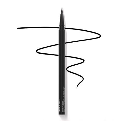 Picture of wet n wild Breakup Proof Liquid Eyeliner - Skinny, Ultra-Fine Brush, Waterproof, Long-Lasting - Cruelty-Free & Vegan - Ultra Black