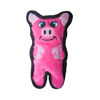 Picture of Outward Hound Durablez Tough Plush Squeaky Dog Toy, Pig, Pink, XS