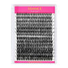 Picture of TDANCE Lash Clusters DIY Eyelash Extensions 280 Pcs 50D Cluster Lashes C D Curl Individual Lashes Cluster Reusable Soft & Comfortable DIY Lash Extensions at Home(50D-0.07D-9-16mm)