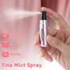 Picture of 2 pcs Mini Perfume Travel Refillable Bottles-5ml Portable Atomizer Sprayer,Empty Pump Container for Traveling and Outgoing