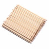 Picture of Borogo 100 Pcs Orange Wood Nail Sticks Double Sided Multi Functional Cuticle Pusher Manicure Pedicure Tool for Manicure Pedicure