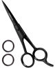 Picture of Utopia Care Hair Cutting and Hairdressing Scissors 4.5 Inch, Premium Stainless Steel shears with smooth Razor & Sharp Edge Blades, for Salons, Men & Women, Kids, Adults, & Pets - Black.