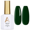 Picture of AILLSA Green Gel Nail Polish Dark Emerald Christmas Gel Polish Forest Green Opaque Gel Polish Winter Color Lake Green Gel Nail Polish Soak Off U V Gel Nail Salon Holiday Gifts 0.51 Fl Oz/GF09