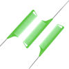 Picture of Rat Tail Combs Set: 3Pcs Steel Pin Teasing Combs for Hair Stylists, Parting Combs for Women (Green)