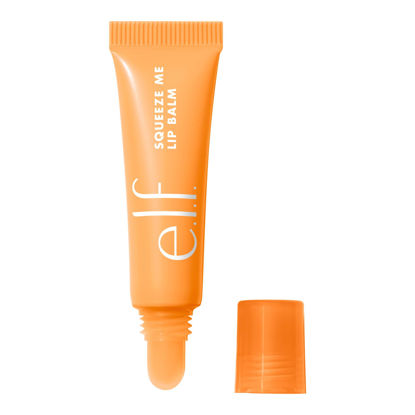 Picture of e.l.f. Squeeze Me Lip Balm, Moisturizing Lip Balm For A Sheer Tint Of Color, Infused With Hyaluronic Acid, Vegan & Cruelty-free, Peach