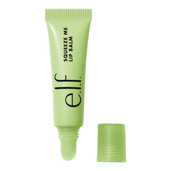 Picture of e.l.f. Squeeze Me Lip Balm, Moisturizing Lip Balm For A Sheer Tint Of Color, Infused With Hyaluronic Acid, Vegan & Cruelty-free, Honeydew