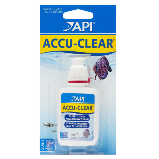 Picture of API ACCU-CLEAR Freshwater Aquarium Water Clarifier 1.25-Ounce Bottle (111A)