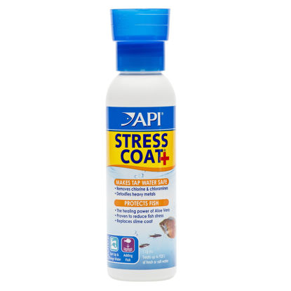 Picture of API STRESS COAT Aquarium Water Conditioner 4-Ounce Bottle (85B)