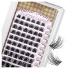 Picture of LASHVIEW Lash-Extension-Clusters 72pcs D Curl Lash Clusters Natural Look Cluster Lashes Extensions Super Thin Band & Soft Lashes Reusable 8-16mm MIX (705)