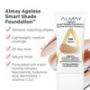 Picture of Almay Anti-Aging Foundation, Smart Shade Face Makeup with Hyaluronic Acid, Niacinamide, Vitamin C & E, Hypoallergenic-Fragrance Free, 800 Deep, 1 Fl Oz (Pack of 1)