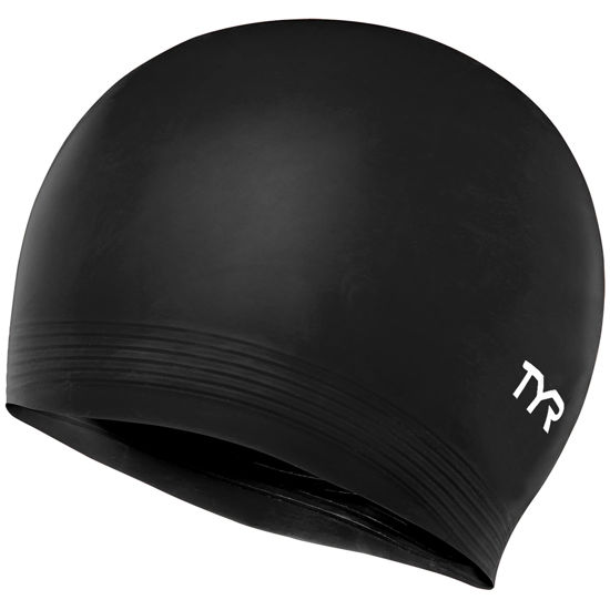 Picture of TYR Latex Swim Cap, Black