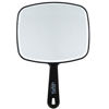 Picture of ForPro Professional Collection Premium Hand Mirror with Handle, 6.3" W x 9.6" L, Multi-Purpose Handheld Mirror with Distortion-Free Reflection, Black