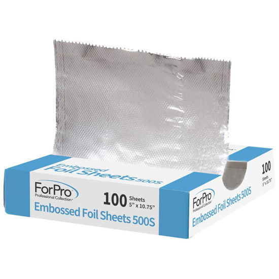 Picture of ForPro Professional Collection Embossed Aluminum Foil Sheets, 5x10.75in, 100-Count, Model 440077