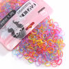 Picture of Youxuan Kids Elastics No Damage Colored Hair Bands Fashion Girls Hair Ties 1000 Count Small Size