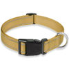 Picture of Reflective Dog Collar with Buckle Adjustable Safety Nylon Collars for Small Medium Large Dogs, Brown XS