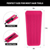 Picture of ZAXOP Resistant Silicone Mat Pouch for Flat Iron, Curling Iron,Hot Hair Tools (Hotpink)