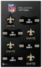 Picture of Rico Industries NFL New Orleans Saints Peel and Stick Tattoos Small