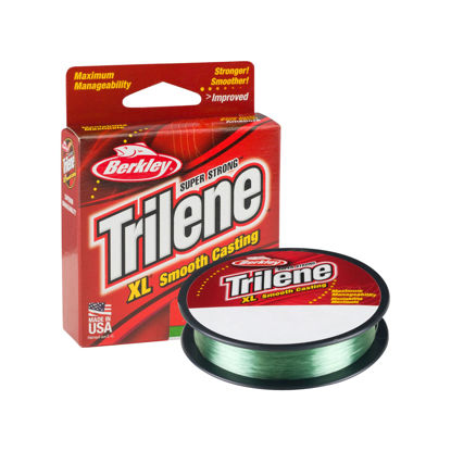 Picture of Berkley Trilene® XL®, Low-Vis Green, 4lb | 1.8kg, 110yd | 100m Monofilament Fishing Line, Suitable for Freshwater Environments