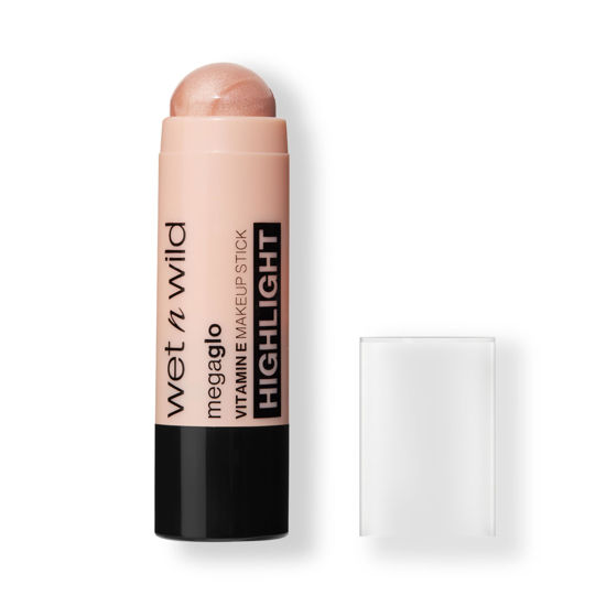 Picture of wet n wild Mega Glo Vitamin E Makeup Stick, Buildable & Blendable Color, Versatile Use, Cruelty-Free - Glitzed Spell