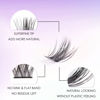 Picture of Lash Clusters 72 Pcs Individual Lashes DIY Eyelash Extensions 10-16mm Length Reusable Soft Natural False Eyelashes Thin Band Lash Extension Kit for Makeup at Home