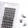 Picture of Lash Clusters 72 Pcs Individual Lashes DIY Lash Extensions 10-16mm Length Reusable Soft Natural False Eyelashes Thin Band Eyelash Extensions for Makeup at Home