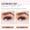 Picture of LASHVIEW Lash-Extension-Clusters 280pcs D Curl Lash Clusters Natural Look Cluster Lashes Extensions Super Thin Band & Soft Lashes Reusable 9-16mm MIX (30D+40D)