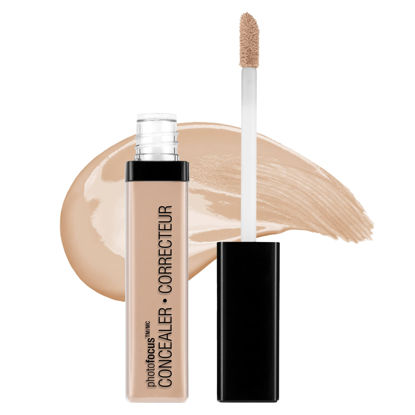 Picture of wet n wild Photo Focus Concealer, Light Honey, Under Eyes, Makeup, Blemish, Full Coverage, Lightweight