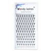 Picture of Volume Lash Extensions 8D 10D 14D Premade Fans Eyelash Extensions 0.07mm Thickness C/D Curl Short Stem Premade Volume Eyelash Extensions Pointed Base Fans by WENDY LASHES